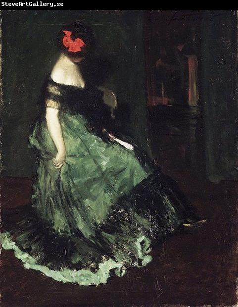 Charles Webster Hawthorne Red Bow